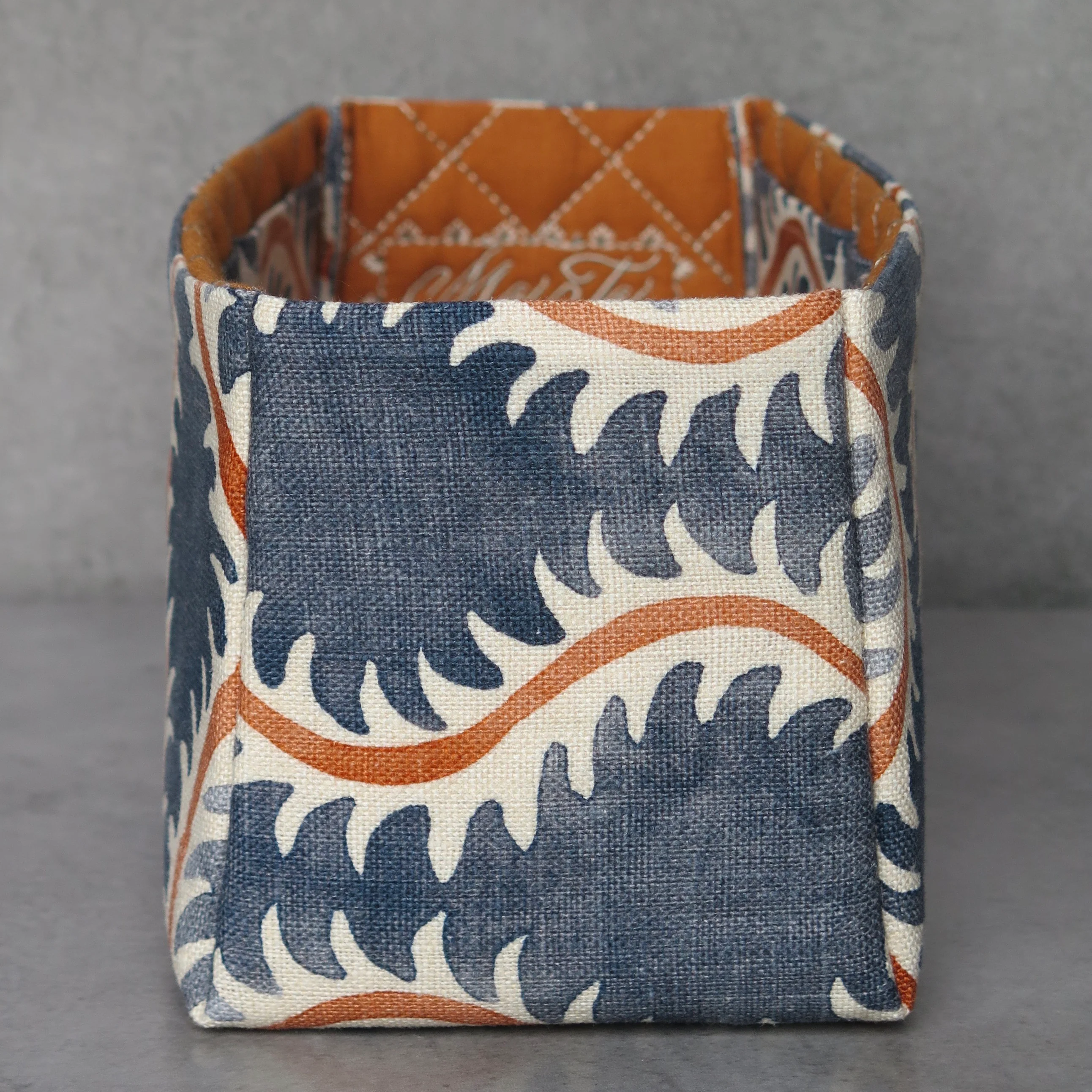 Tribal Frond Indigo/Gold - Image 4
